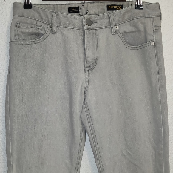 Express jeans gray size 8 - Picture 2 of 8
